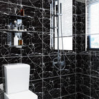 10pcs Peel and Stick Tile Shower Waterproof Marble Tiles Wall Panels, - Image 8