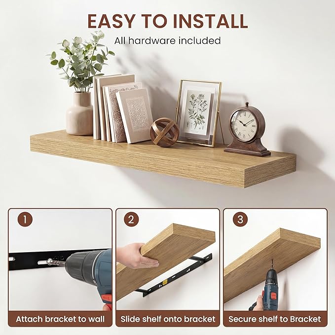 Dreamland 20 Inches Floating Shelves - Image 5