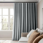 MaKefeile Room Divider Curtains Total Blackout Privacy Curtain Panel Room - Image 5