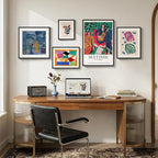 Large Framed Matisse Canvas Wall Art - Image 4