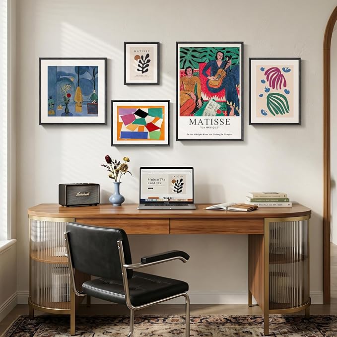 Large Framed Matisse Canvas Wall Art - Image 4