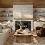 Commomy 3D Peel and Stick Brick, Ultralight Thin PVC Faux Brick Wall Panels - Image 7