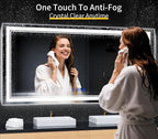 72"x32" LED Bathroom Mirror - Image 3
