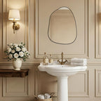 PERFNIQUE Irregular Wall Mirror Asymmetrical Mirror, Decorative Modern Wall - Image 5