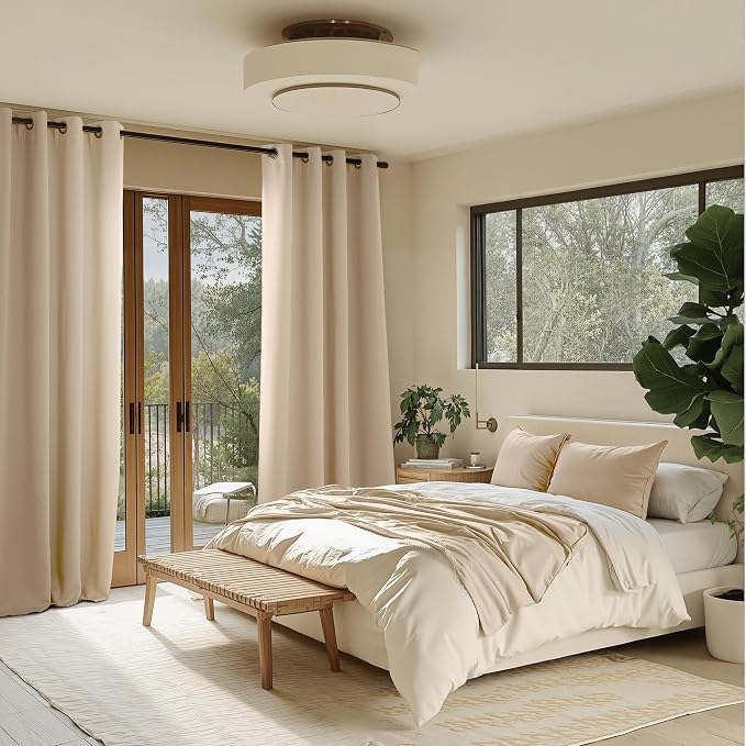 NICETOWN Biscotti Beige Light Blinds - Image 8