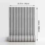 Haimin Wood Grain Slat Wall Panels Peel and Stick Faux Wood Thick Wallpaper - Image 3