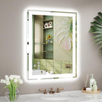 24x30 LED Bathroom Mirror with Lights, Super Bright Front & Backlit Vanity by GreatMirrorTalksItself
