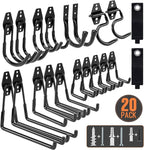 TONDA Garage Hooks, 20 Pack Garage Organization, Wall Storage Hooks Heavy Duty - Image 9