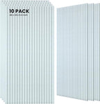 10 Pack Large Acoustic Panels, 47.2 x 23.6 x 0.35 Inch Sound Proof Foam Panels by TO-TH