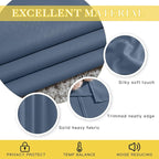NICETOWN Blackout Stone Blue Curtain - Image 4