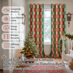 Lajode Plaid Curtains Gingham Patterned - Image 6