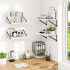 Heimlove 12 Inch Deep Floating Shelves - Image 2