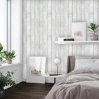 Decoroom Shiplap Contact Paper 17.71" X 236" - Image 6