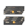 ROOMTEC 6-Packs Faux Stone Wall Covering Panels by ROOMTEC