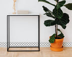FLFK Wallpaper Border Black and White Patterns Peel and Stick Wall Border Self - Image 4