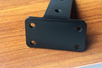 16 Pack - 4 inch Black Hidden L Shelf Bracket Iron Floating Shelf Brackets - Image 3