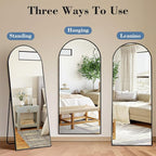 DUMOS 58"x19" Arched Full Length Mirror - Image 6