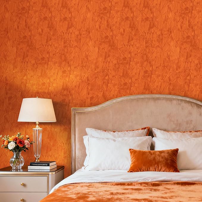 30"x317" Self Adhesive Felt Fabric Wallpaper - Image 5