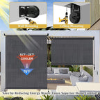 Shade&Beyond Outdoor Roller Shades - Image 9