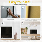 EVERECO 12 Pack Large Acoustic Panels, 47.2×23.6×0.4 inches, Soundproof Panels - Image 8