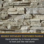 AZ Faux High-Density Polyurethane Faux Stone Wall Covering Panels - Image 6