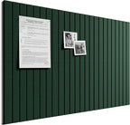 Bumusty Large Cork Board Alternative-36 x 24" Felt Bulletin Board Tiles by BUMUSTY