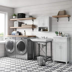 RiverRidge Somerset Two-Door Bathroom and Laundry Wall Mount Storage Medicine - Image 9
