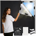 Blackout Blinds 118" x 57", 100% Blackout Curtains by Unknown