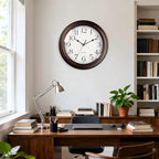 KECYET 16 Inch Wall Clocks Battery Operated Silent Non-Ticking Wall Clock - Image 3