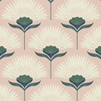 CiCiwind Vintage Wallpaper Peel and Stick Botanical Contact Paper Boho Wall by CiCiwind
