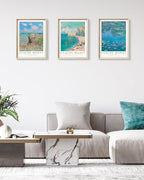 HesenDot Claude Monet Framed Wall Art, 12x16in High Framed Canvas Prints - Image 7