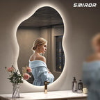 SMIROR Irregular Backlit Bathroom Mirror - Image 2
