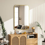 24x36 Inch Bathroom Mirror by Unknown