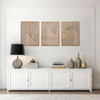 qmmp Modern Wooden Wall Sculptures by qmmp