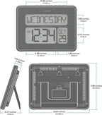 La Crosse Technology 513-1419C Atomic Digital Wall Clock - Image 7