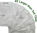 AULIGET 2-Piece Dark Slate Peel and Stick Backsplash Wall Tiles, Laundry Room - Image 3