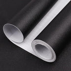 Black Peel and Stick Wallpaper, 15.7 X 78.7 inches Renter Friendly Wallpaper by Consine