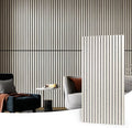 Art3d 2 Wood Slat Acoustic Panels by Art3d