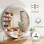 36 Inch Round Bathroom Mirror - Image 5