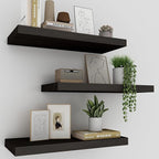Upassion Floating Shelves for Wall Set of 3, Frame Display Floating Shelf for by Upassion