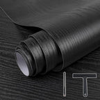 TANONE Black Wood Contact Paper by TANONE