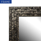 Bathroom Mirrors 40x24 Inch for Wall, Modern Rectangle Black Frame Wall Mounted - Image 6