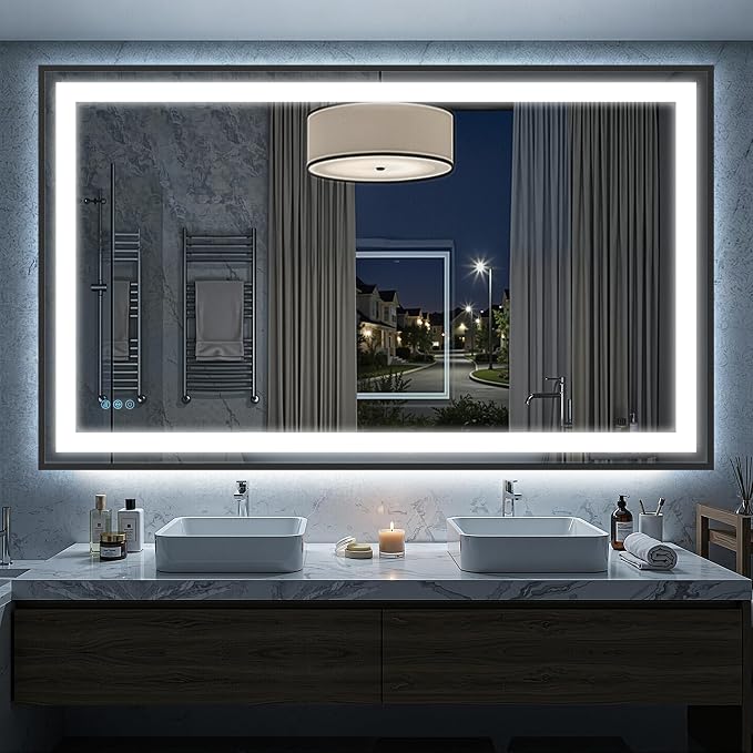 Antok 60X36 LED Bathroom Mirror - Image 2