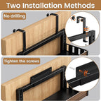 POKIPO 8 Tier Over The Door Pantry Organizer, 2 IN 1 Wall Mount or Hanging - Image 4