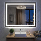 Antok 40X32 LED Bathroom Mirror by AntokMirror