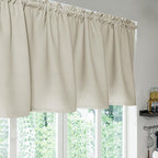 FMFUNCTEX 100% Blackout Valance Curtains - Image 2