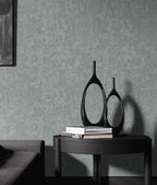 Yasinet Peel and Stick Wallpaper Removable Wallpaper Modern Grey-Green Embossed - Image 2