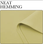 NICETOWN RV Blackout Curtains for Camper Windows, Paler Yellow, Kitchen Curtains - Image 6