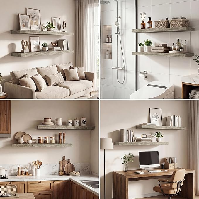 Dreamland 40 Inches Floating Shelves - Image 7