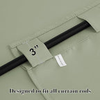 RYB HOME Blackout Curtains for Bedroom, Window Shades Thermal Insulating - Image 5